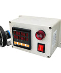 Digital Meter Counter With Rotary Encoder For Wheel Roll Length Measurement 0 To 999999 Pro Grade Accuracy Dual Relay Outputs