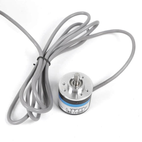 Digital Meter Counter With Rotary Encoder For Wheel Roll Length Measurement 0 To 999999 Pro Grade Accuracy Dual Relay Outputs