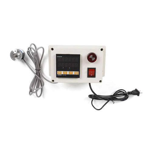 Digital Meter Counter With Rotary Encoder For Wheel Roll Length Measurement 0 To 999999 Pro Grade Accuracy Dual Relay Outputs Dope For Testing