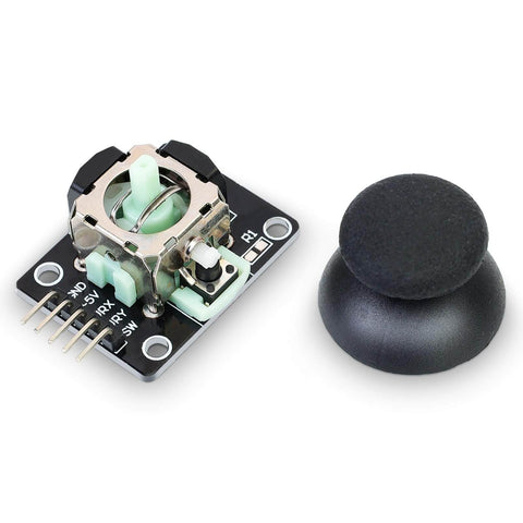Six Pack Dual Axis Joystick Module For DIY Projects With Analog X And Y Outputs And Digital Z Output for Arduino and Raspberry Pi