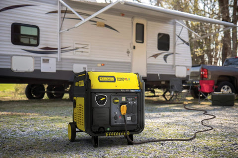 11,000 Watt Electric Start Dual Fuel Portable Inverter Generator With Quiet Technology And CO Shield near RV