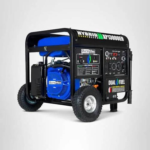 XP13000EH Dual Fuel Portable Generator With 13,000 Watts, gas or propane, electric start, whole home backup power