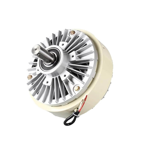 Dual Shaft Magnetic Particle Clutch And PC Magnetic Particle Brake for 24V Motors, FL200A-1, side view