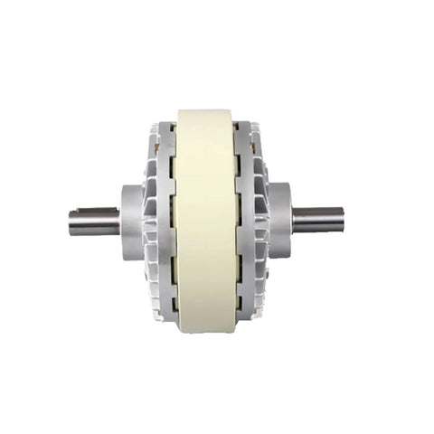 Dual Shaft Magnetic Particle Clutch And PC Magnetic Particle Brake For 24V Motors, FL200A-1 And FL200S-1, side view