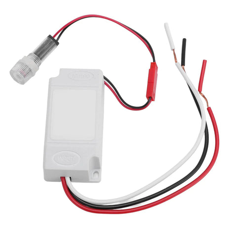 Auto Dusk To Dawn Photoelectric Sensor Light Switch 110V To 240V AC IP33, three wire system, outdoor street light controller.