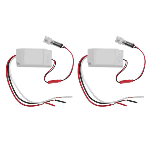 Auto Dusk To Dawn Photoelectric Sensor Light Switch 110V To 240V AC IP33 Outdoor Street Light Controller with three wire system, two units