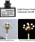 Dusk To Dawn Outdoor Light Sensor Switch for No Fuss Hands Free Automatic Lighting Control, 120VAC 50 60Hz, works with LED, incandescent