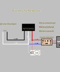 Wiring schematic for Dusk To Dawn Outdoor Light Sensor Switch, 120VAC 50/60Hz, showing photoconductance setup for various lamps.