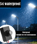 Streetlight with 3-Pack Dusk To Dawn Outdoor Lighting Sensor, 100-277V Weatherproof Photocell Switch for wet environments