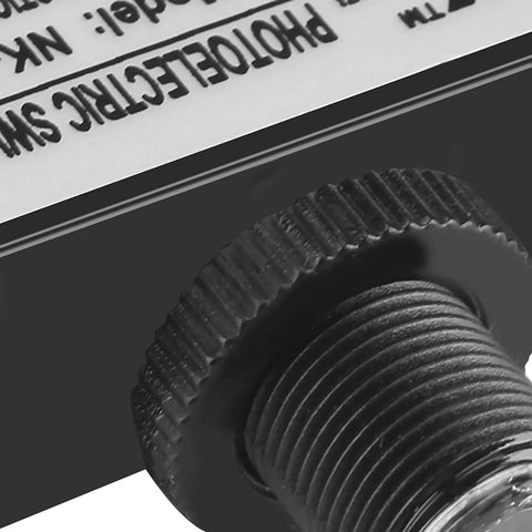 Close-up of Dusk to Dawn Light Sensor for Outdoor Lighting 277V AC Photocell Auto On Off Photoelectric Switch, weatherproof IP65