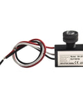 Dusk To Dawn Photocell Sensor Light Switch For Outdoor Lighting Waterproof IP65 AC 120-277V with labeled wires.