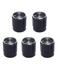 Five Pack Rotary Encoder Switch Push Button EC11 360 Degree Rotation With 5 Pins And 20 Detents Digital Potentiometer Module Knob Cap