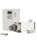 ER25 Air Cooled CNC Spindle With 3.5KW Motor Four Bearings And Ceramic Ball Bearings Plus 3.7KW VFD Inverter 380V for milling