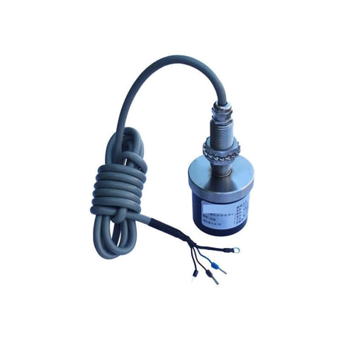 No Contact Eddy Current Displacement Sensor ML33Y with stainless steel body and cable, 50mm Sensing Range.