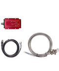 Non Contact Eddy Current Displacement Sensor With 50mm Range ML33A50mm, red sensor unit and stainless steel cable