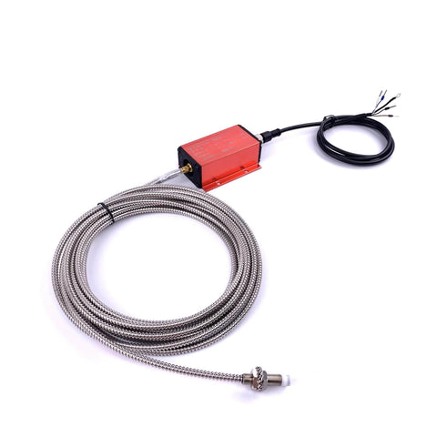 Non Contact Pro Grade Eddy Current Displacement Sensor ML33-A-A With 4-20mA Output, stainless steel, coiled cables, precise measurement tool