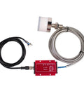 Eddy Current Displacement Sensor ML33-A-V2-3, 1-50mm range, 0-10V output, 24VDC, stainless steel sensor with cables, close-up view