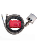 Next Gen Eddy Current Displacement Sensor ML33 A 12.5 Stroke with cable and stainless steel housing for precise measurements