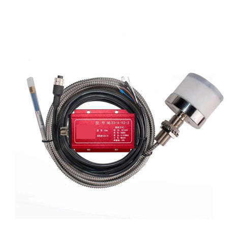 Next Gen Eddy Current Displacement Sensor ML33 A 12.5 Stroke with cable and stainless steel housing for precise measurements