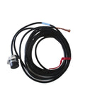 Precise Eddy Current Displacement Sensor AH-416 for Industrial Automation with cable, durable plug and play design.