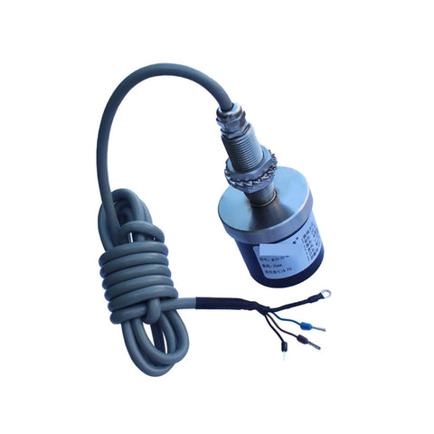 Eddy Current Displacement Sensor ML33Y 50mm No Contact Measurement with stainless steel build and attached coiled cable
