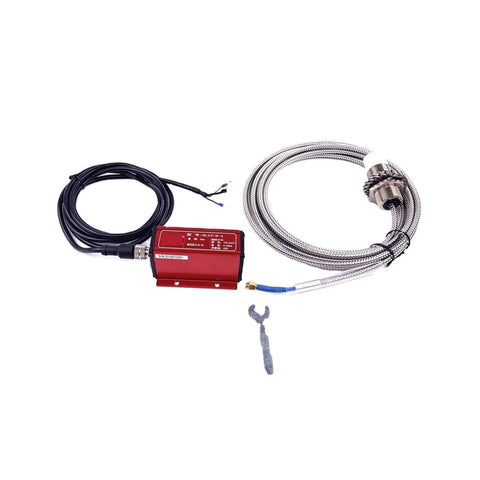 Eddy Current Displacement Sensor ML33 A A 50mm Non Contact High Precision Stainless Steel Sensor with cables and fittings