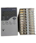 Eddy Current Displacement Sensor EX V02 for Non Contact Distance Measurement, front view showcasing controls and connections