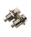 30mm Eddy Current Proximity Sensor For Metal Detection, rugged compact switch, anti-interference, installed view, water resistant