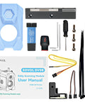 Eddy Current Scanning Module Kit For SV08 3D Printer, Klipper Ready, Metal Platform Required, components and user manual