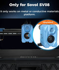Eddy Current Scanning Module Kit For SV08 3D Printer, Klipper Ready, Metal Platform Required, focus on upgraded module