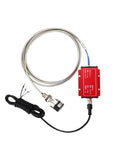 Go To Eddy Current Sensor Induction Type 4 Mm To 5 Mm Linear Displacement Transducer, rugged stainless steel, compact design, ML33 24V