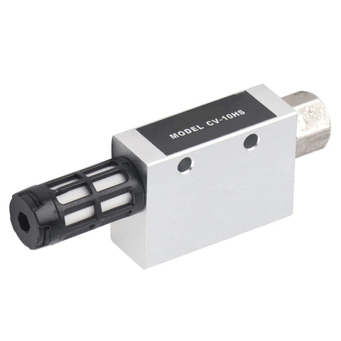 High Efficiency Vacuum Generator For Pneumatic Systems With Aluminum Alloy Body, 1mm Nozzle Diameter, Air Exhaust Valve