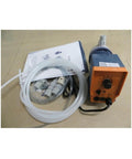 Industrial Metering Pump With Electromagnetic Diaphragm Design CONC1603 Series Dosing Pump kit with manual and accessories on tile floor
