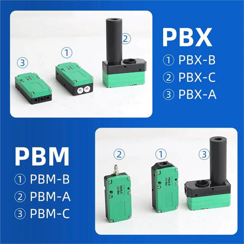 Compact Multi Stage Pneumatic Vacuum Generator With Energy Saving Design High Flow And Strong Suction For Industrial Shop Use Mini Vacuum Pump Ready For Pro Level Performance PBX PBM Series PBX30C Low Noise Quick Setup Durable