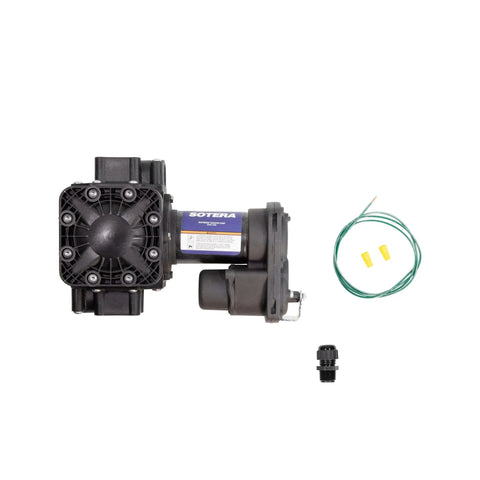 Explosion Proof 12V Diaphragm Pump For Chemical Transfer Self Priming 15 GPM Flow No Fuss Pump Only with wires and connectors
