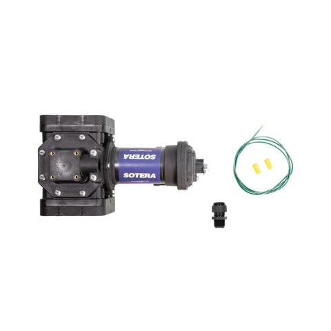 Explosion Proof 12V Diaphragm Pump For Chemical Transfer Self Priming 15 GPM Flow No Fuss Pump Only with accessories