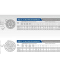 Technical diagram of External Rotary Magnetic Powder Clutch ZA-5A Casing with specifications for FL25S-1 and FL50S-1 models