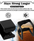 4-Piece Floor Jack Clamp Set With Ring Claw Clamps, durable black iron construction against icy and desert background
