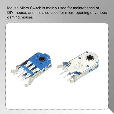 Mouse micro switch components for gaming and DIY mice maintenance