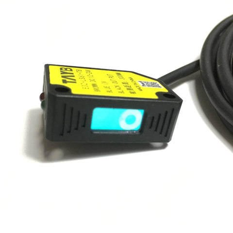 Go-To Laser Diffuse Reflection Photoelectric Switch E3Z-LS61 with adjustable 300mm detection, DC 12-24V NPN output