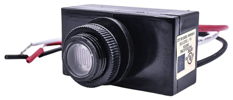 Close-up of Go-To Thermal Dusk To Dawn Photocell Sensor Switch For Outdoor Lighting, wire in photoelectric control, 120V AC