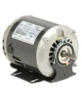 Beefy Torque One Quarter Horsepower 1725 RPM 115V Single Phase AC Motor EM8000 with metal casing and visible shaft