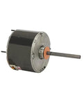 Three Quarter Horsepower Electric Motor With 1075 RPM And 208 To 230 Volt Em1868, side view showing shaft and outer casing.