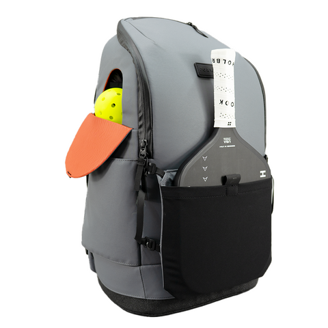 Pickleball Court Caddy Pickleball Bag, Premium Modular Backpack with 4 Paddle Capacity, Laptop Sleeve, Rapid Grab Ball Pockets & Lifetime Warranty