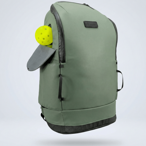 Pickleball Court Caddy Pickleball Bag, Premium Modular Backpack with 4 Paddle Capacity, Laptop Sleeve, Rapid Grab Ball Pockets & Lifetime Warranty