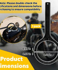 Pro Grade Fuel Pump Lock Ring Tool and Fuel Filter Wrench dimensions for HD 48646 on Harley Touring models.