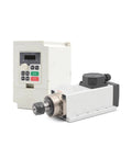 Beefy 2.2kW ER20 Air Cooled Spindle Kit With Four Ceramic Bearings and 220V Frequency Drive for CNC Router Heavy Duty