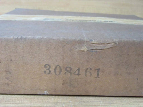 Close-up of a cardboard box with the number 308461, containing Right Hand Slip Ring And Hub Assembly For Heavy Duty Clutch Systems.