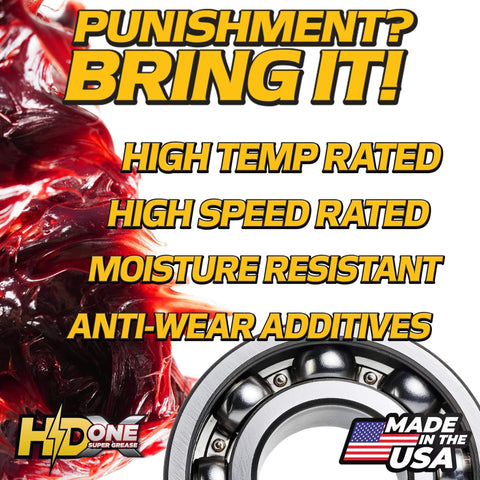 2 Pack Heavy Duty High Temperature Bearing Grease For Lawn Mowers And Spindle Bearings Tough As Nails Protection