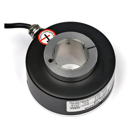 Workhorse Photoelectric Incremental Rotary Encoder 100 To 5000 PPR With 1024 PPR Option Through Hole Shaft 30 35 38 40 45 Mm